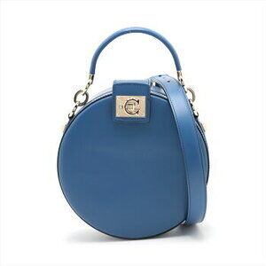 Salvatore Ferragamo Gancini Studio leather bag hand shoulder M